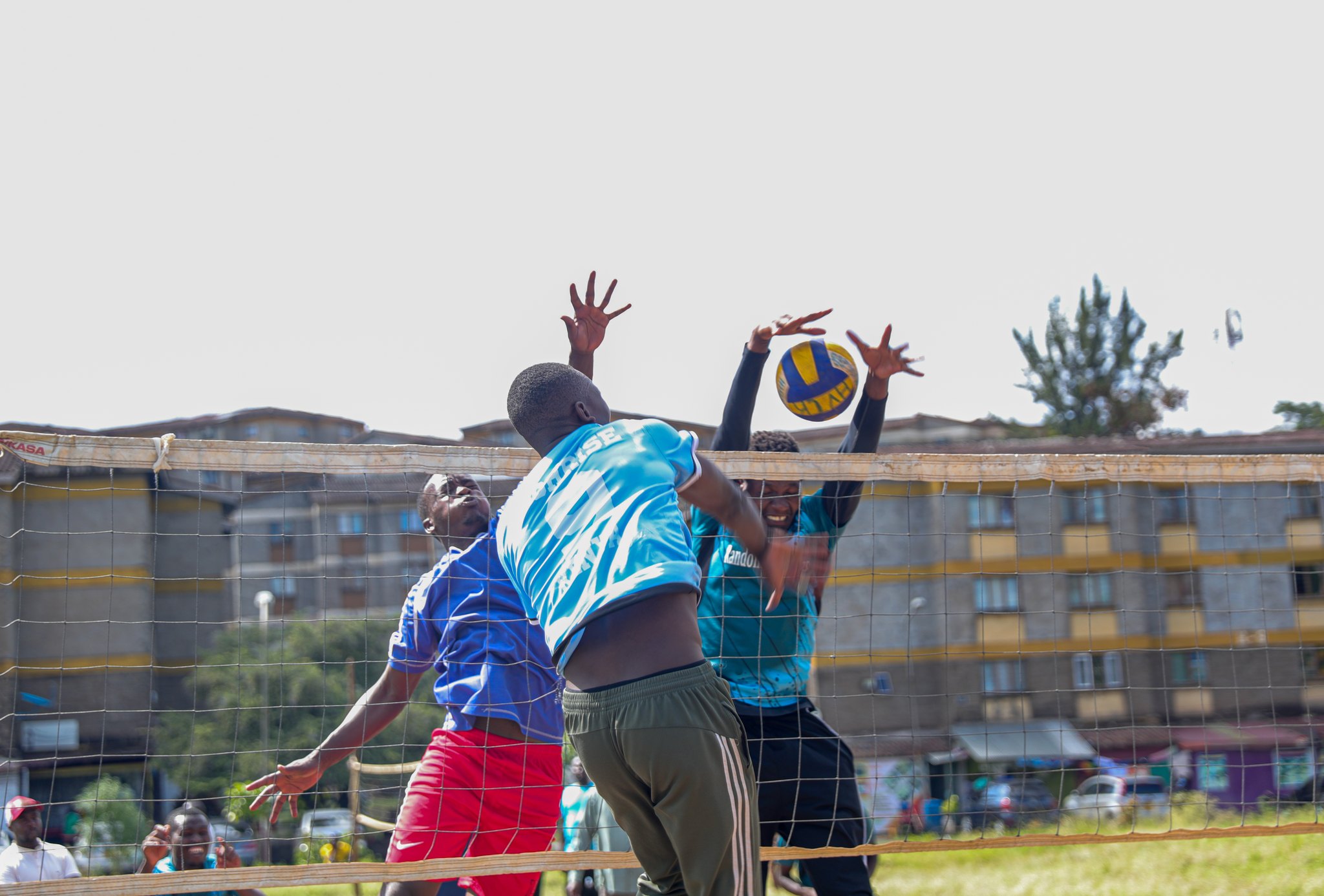 Highrise Volleyball Training